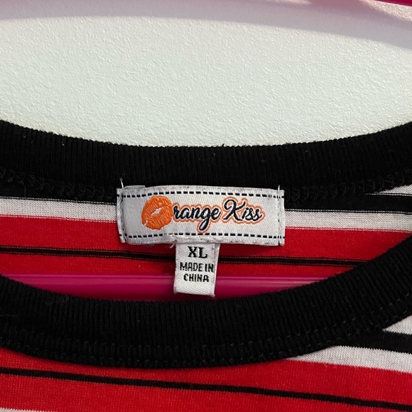 Red stripped t shirt. 3 for 30$ - Picture 3 of 4